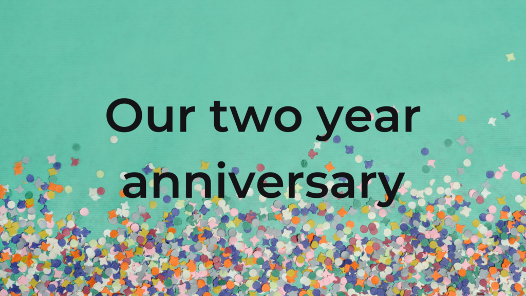 Our two year anniversary clim8